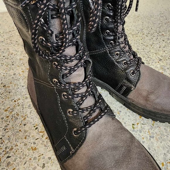 Born Combat Boots - 9 - Picture 3 of 15